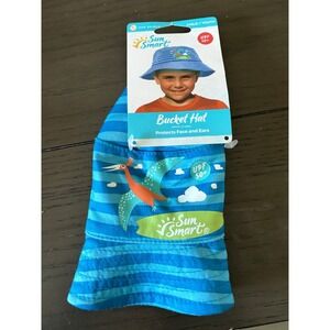 Sun Smart Bucket Hat Protects Face & Ears UPF 50+ Child/Youth New